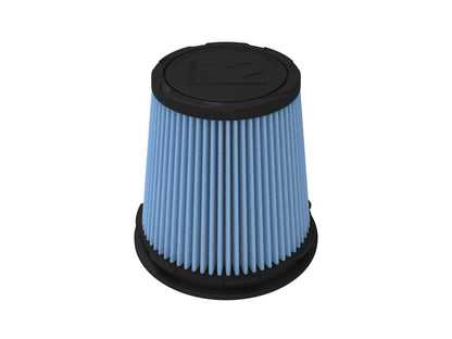 aFe Momentum Intake Replacement Air Filter w/ D2 Dura-Dry Media - Flange Inside Diameter 3.13 in, Base Diameter 6 in