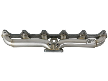 aFe Twisted Steel 304 Stainless Header w/ T4 Turbo Manifold