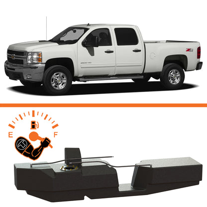 Titan Extra Large Midship Tank - Chevy/GMC 2001-2010 - 7010201