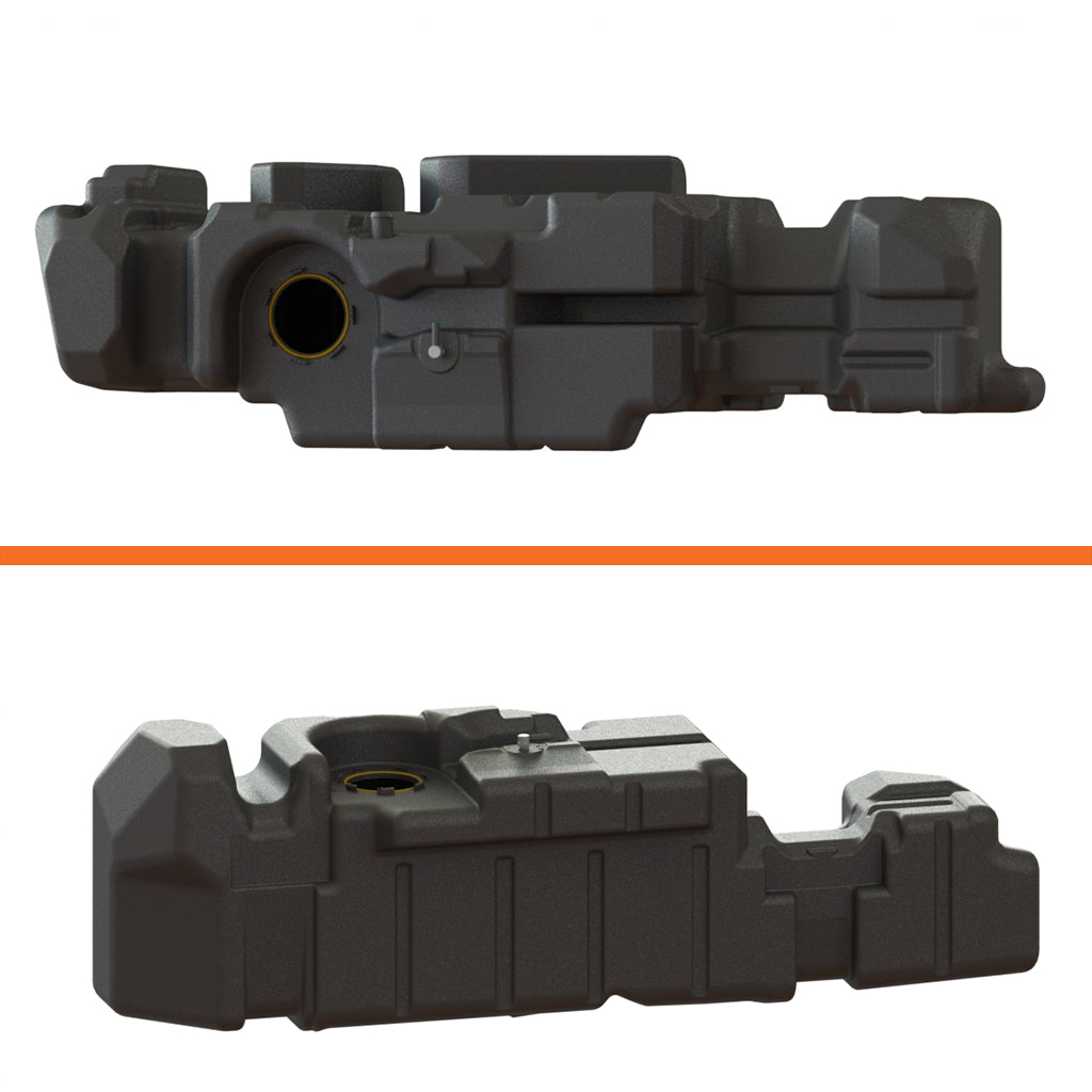 Titan Extra Large Midship Tank - Chevy/GMC 2017-2019 - Increased Capacity 20 gal, Tank Capacity 56 gal