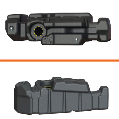 Titan Extra Large Midship Tank - Chevy/GMC 2020-2025 - Increased Capacity 20 gal, Stock Tank Capacity 36 gal