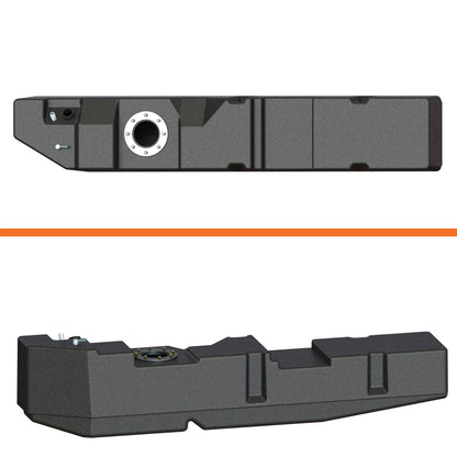 Titan Extra Large Midship Tank - Ford 2008-2010 - Increased Capacity 23 gal, Stock Tank Capacity 28 gal