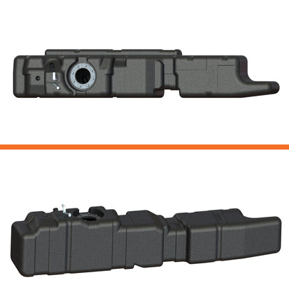 Titan Extra Large Midship Tank - Ford 2011-2016 - Increased Capacity 29 gal, Stock Tank Capacity 36 gal