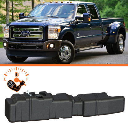 Titan Extra Large Midship Tank - Ford 2011-2016 - Increased Capacity 29 gal, Stock Tank Capacity 36 gal