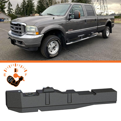 Titan Extra Large Midship Tank - Ford 1999-2007 - Increased Capacity 31 gal, Stock Tank Capacity 36 gal