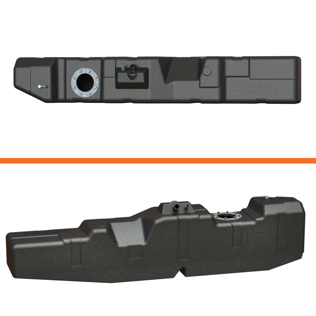 Titan Extra Large Midship Tank - Ford 2008-2010 - Increased Capacity 24 gal, Stock Tank Capacity 36 gal