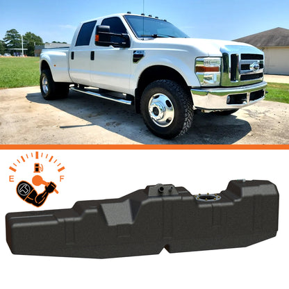 Titan Extra Large Midship Tank - Ford 2008-2010 - Increased Capacity 24 gal, Stock Tank Capacity 36 gal