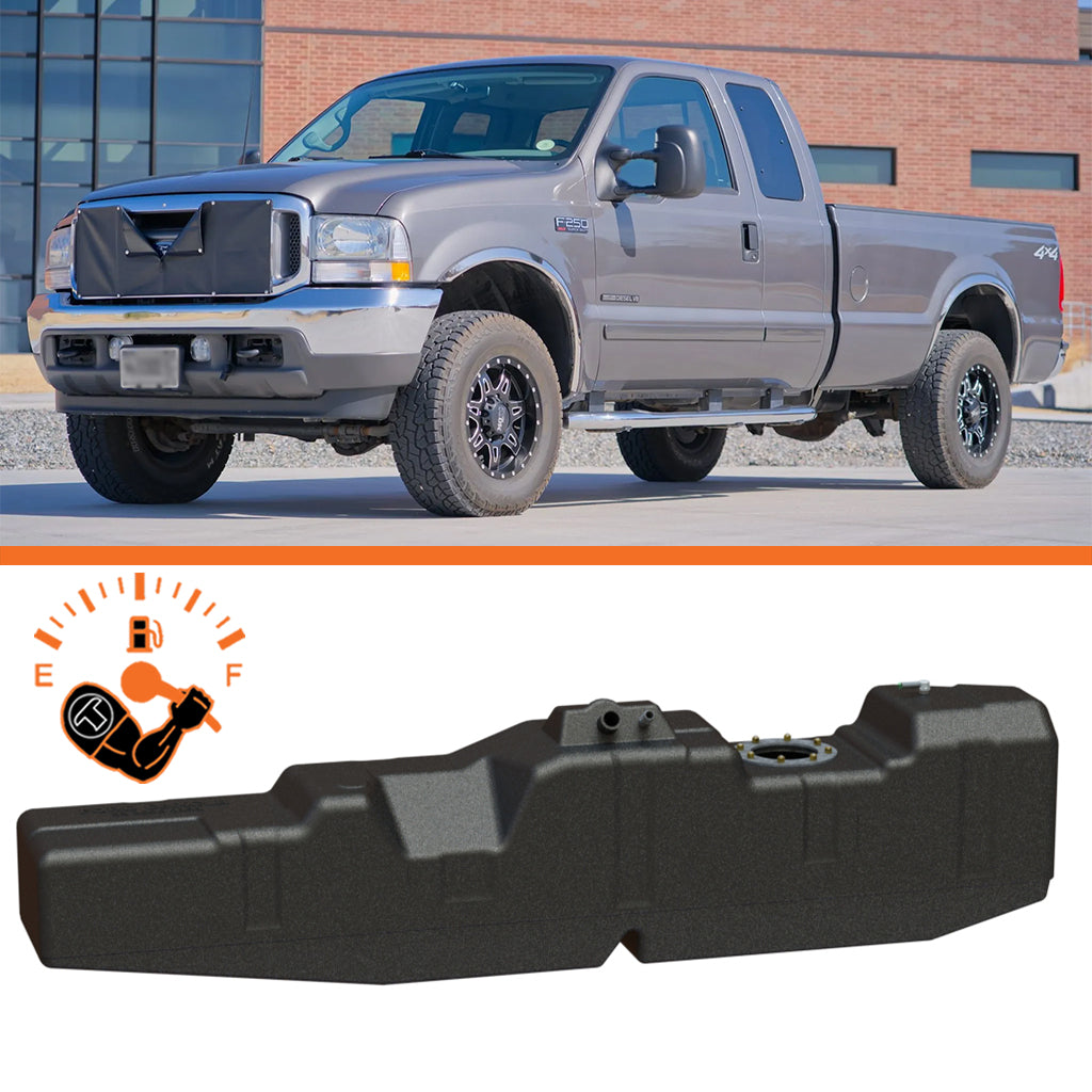 Titan Extra Large Midship Tank - Ford 1999-2007 - Increased Capacity 24 gal, Stock Tank Capacity 36 gal