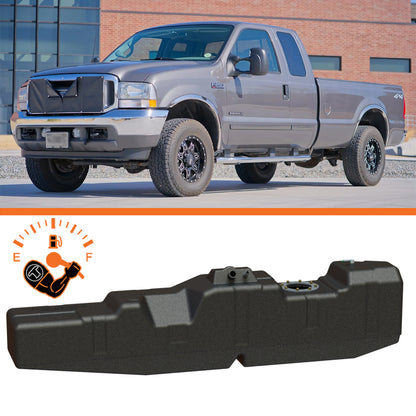 Titan Extra Large Midship Tank - Ford 1999-2007 - Increased Capacity 24 gal, Stock Tank Capacity 36 gal