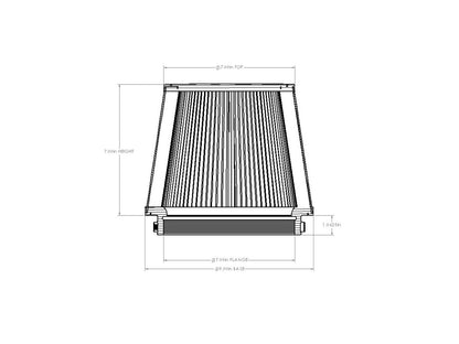 aFe Magnum FORCE Intake Replacement Air Filter w/ D2 Dura-Dry Media - 21-91055V
