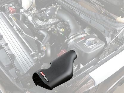 aFe Dynamic Cold Air Intake Air Scoop (D.A.S.) Black - 2016-2019 5.0L