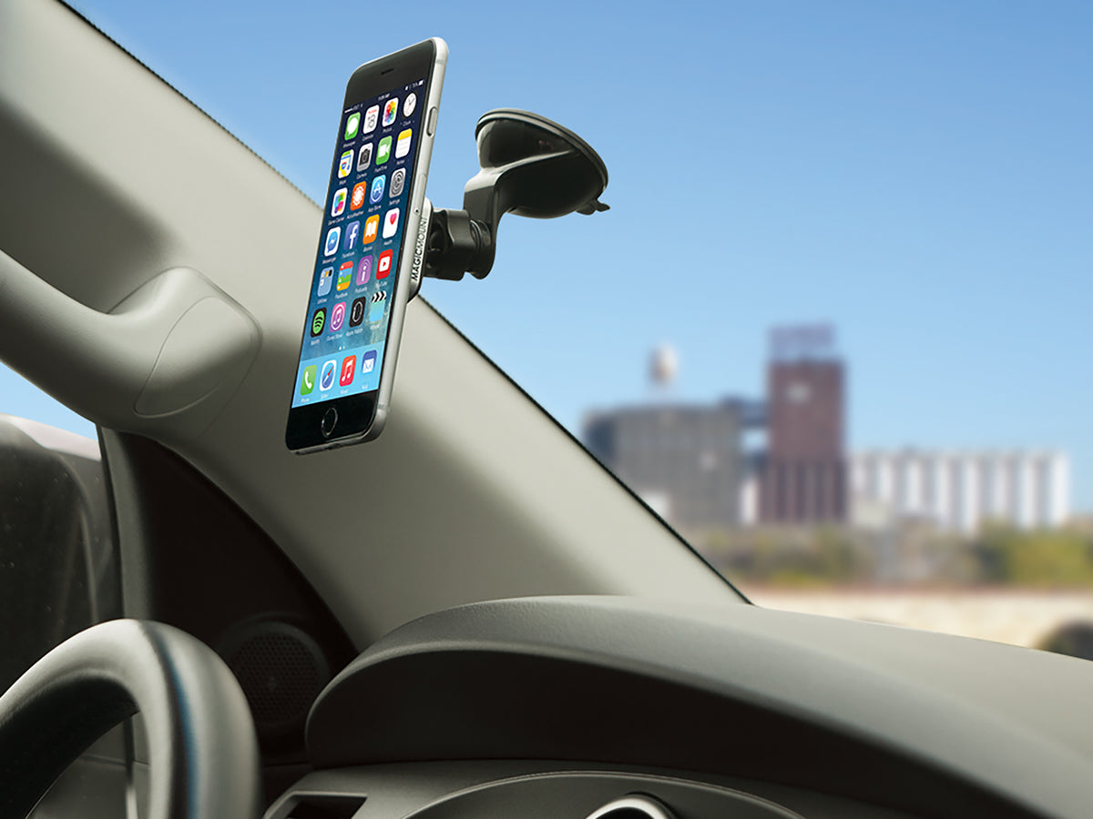 aFe SCORCHER PRO Low Profile Magnetic Windshield Mount with Interchangeable Trims