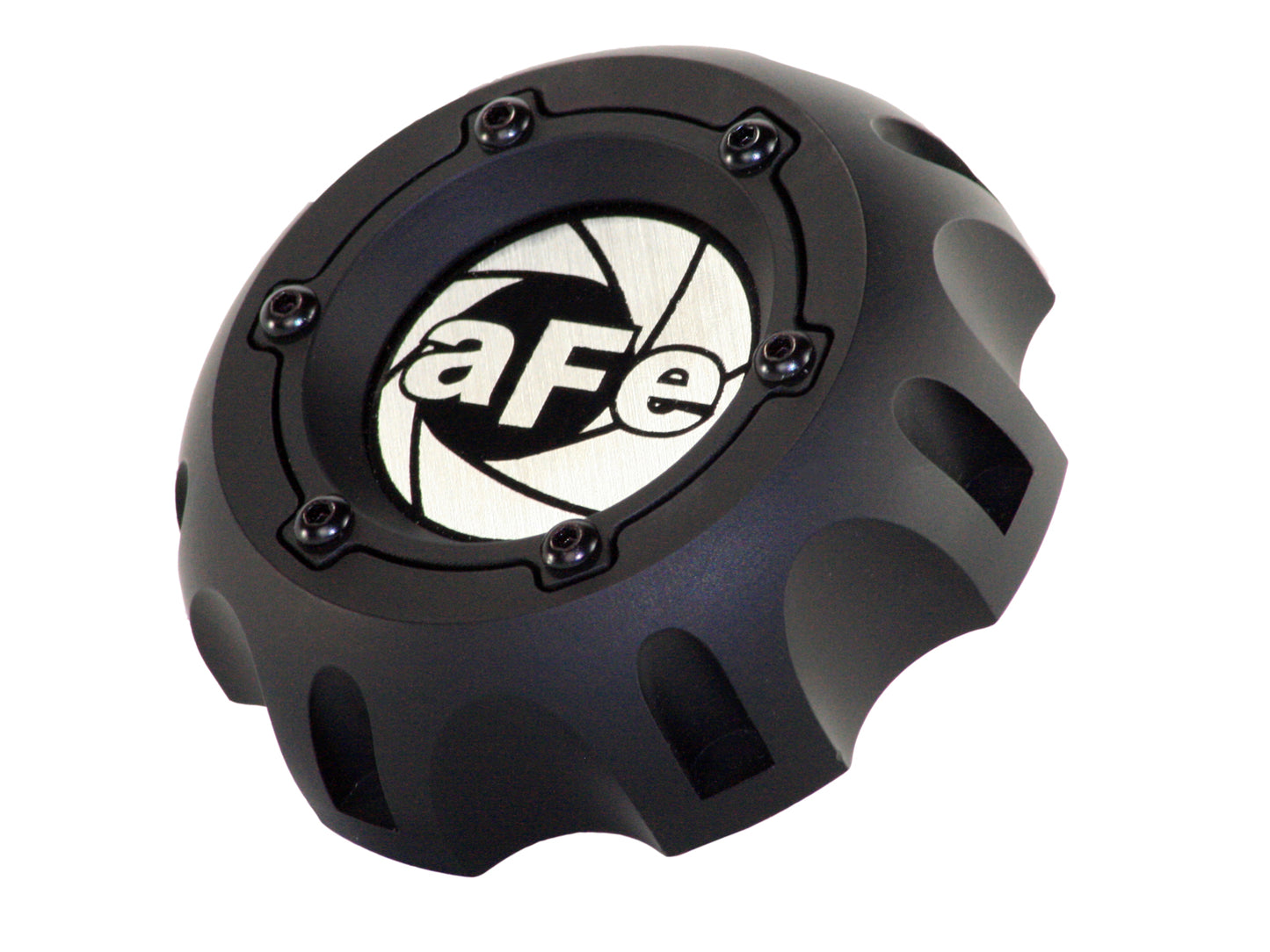 aFe Machined Billet Aluminum Oil Fill Cap - Matte Black - Dodge/Ram 2003-2014 5.9L/6.7L