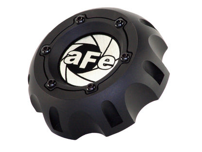 aFe Machined Billet Aluminum Oil Fill Cap - Matte Black - Dodge/Ram 2003-2014 5.9L/6.7L