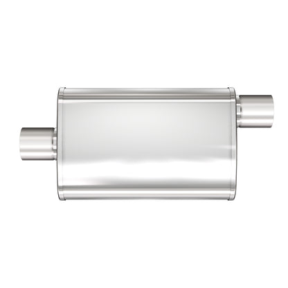 MagnaFlow 2 in/2 in Offset/Center; 4 in x 18 in x 9 in Body Muffler 13254