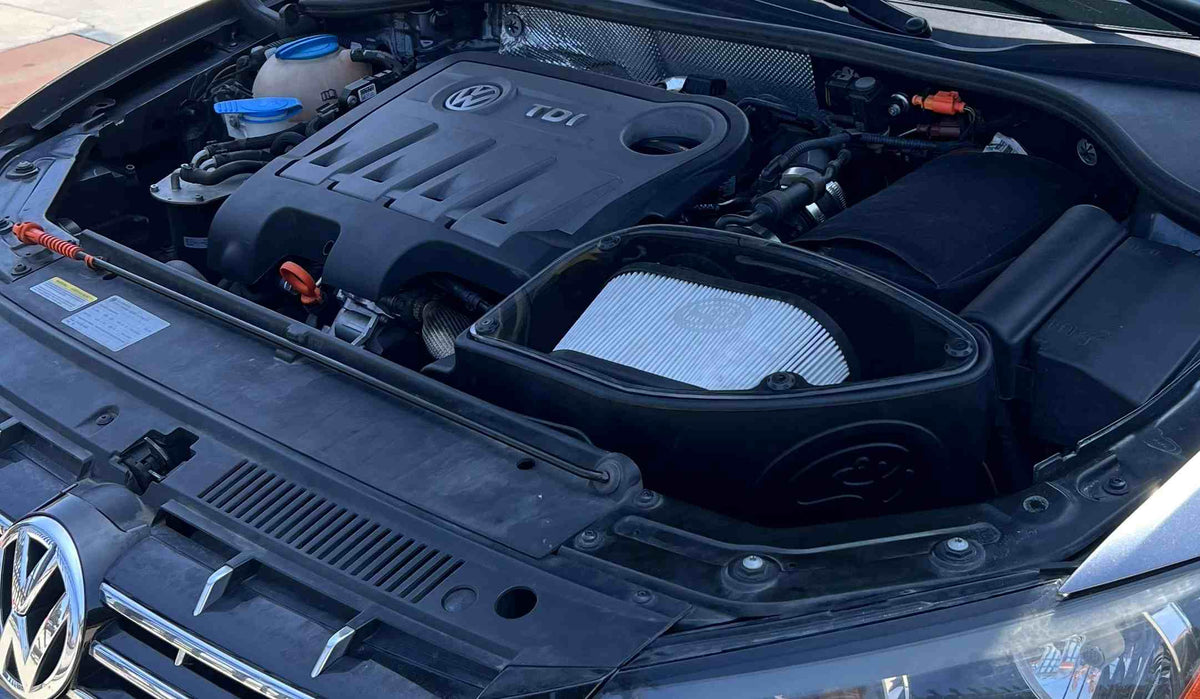 S&B COLD AIR INTAKE FOR 2005.5-2006 1.9L VW TDI, 2009-2015 VW 2.0L TDI (MK6), 2010-2014 Audi A3 2.0L TDI