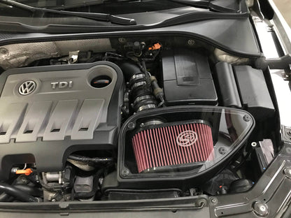 S&B COLD AIR INTAKE FOR 2005.5-2006 1.9L VW TDI, 2009-2015 VW 2.0L TDI (MK6), 2010-2014 Audi A3 2.0L TDI