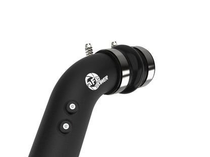 aFe BladeRunner 3 IN Aluminum Hot and Cold Charge Pipe Kit Black - Ford 2008-2010 6.4L