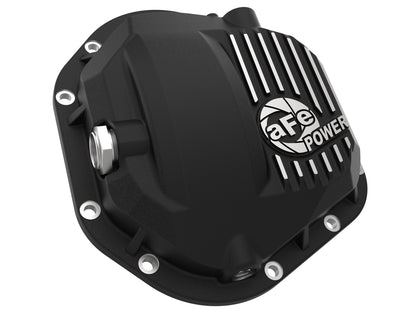 aFe Front & Rear Differential Cover Package w/ Oil - Ford 2017-2022 6.7L - Cover Bolt Hole Quantity 10/12