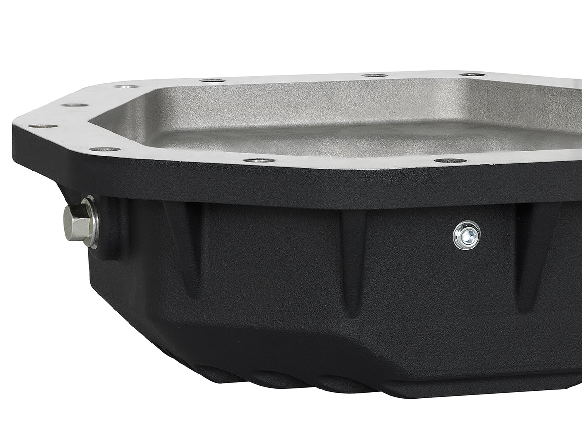 aFe Pro Series Rear Differential Cover Black w/ Machined Fins - Ford 2017-2023 6.7L - Axle Type Dana M275