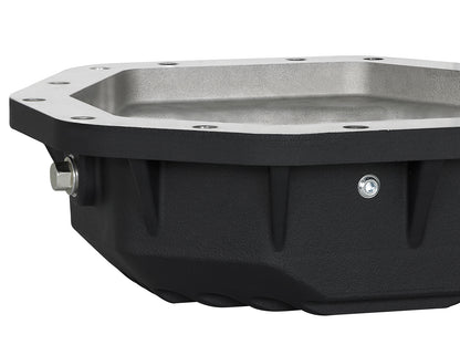 aFe Pro Series Rear Differential Cover Black w/ Machined Fins - Ford 2017-2023 6.7L - Axle Type Dana M275