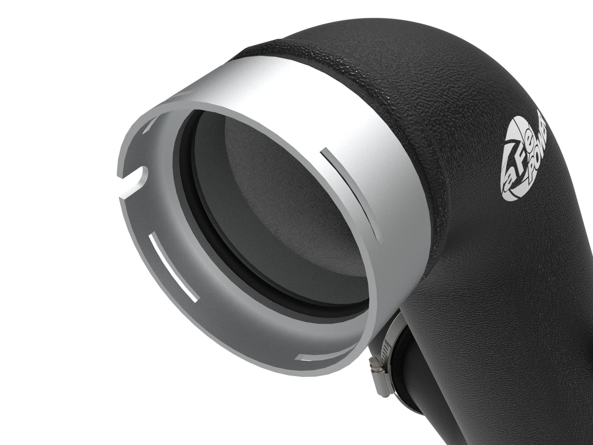 aFe BladeRunner 3 IN Aluminum Cold Charge Pipe Black - GM 2023-2026 2.7L