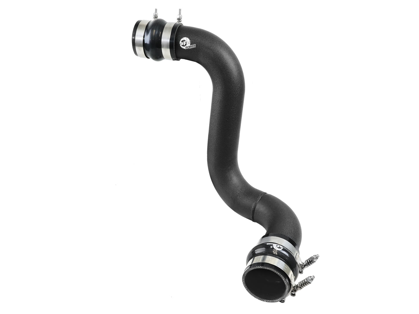 aFe BladeRunner 3 IN Aluminum Cold Charge Pipe Black - Ford 2003-2007 6.0L