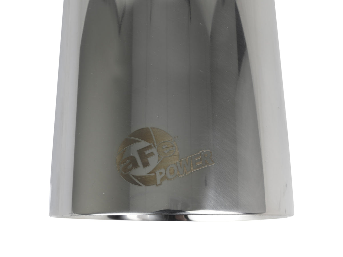 aFe MACH Force-Xp 304 Stainless Steel Clamp-on Exhaust Tip Polished - 49T25454-P091