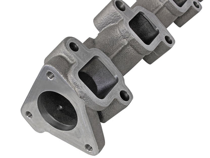 aFe BladeRunner Ported Ductile Iron Exhaust Manifold - Chevy/GMC 2001-2016 6.6L