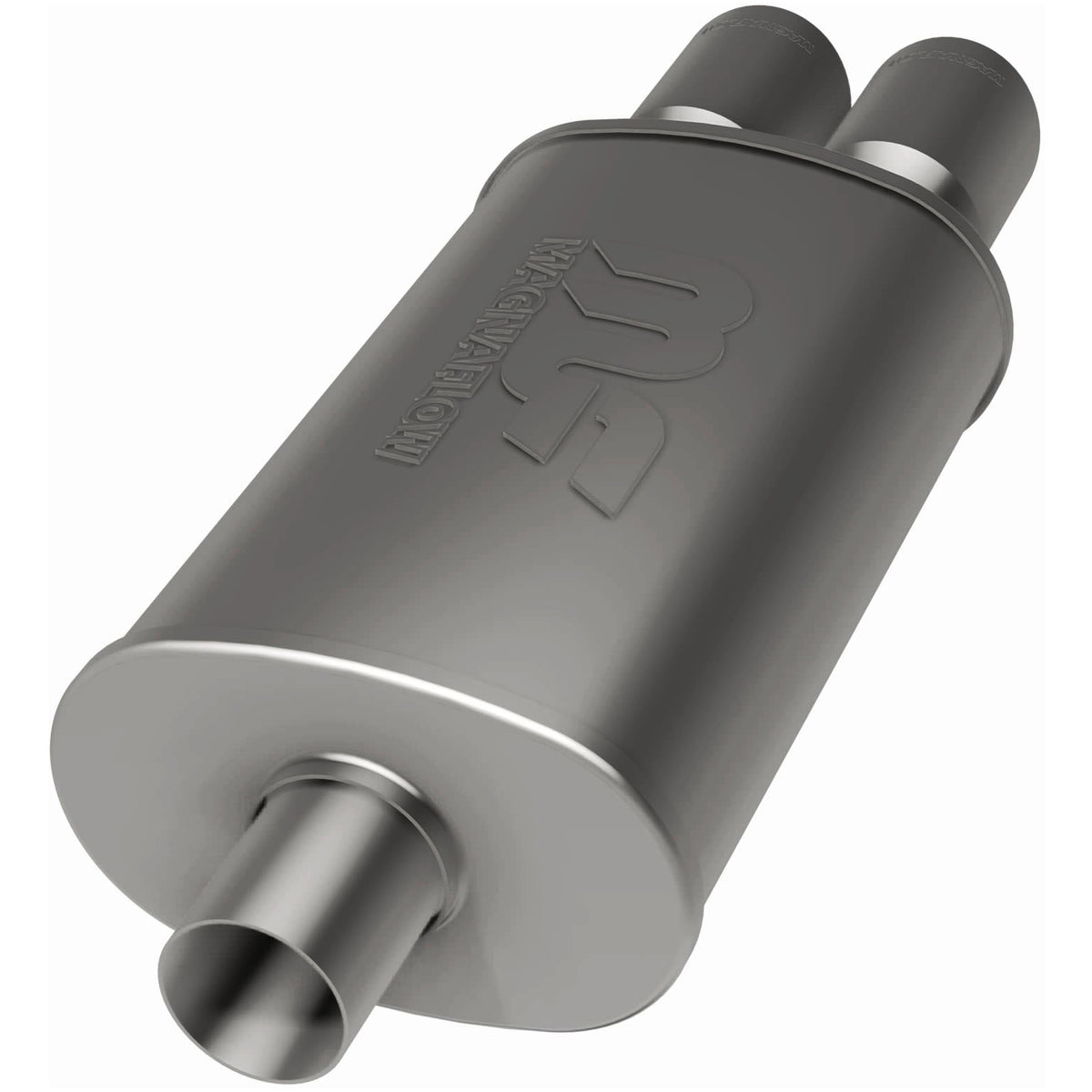 MagnaFlow 2.25 in/3 in Center/Dual; 5 in x 14 in x 8 in Body Muffler 14862
