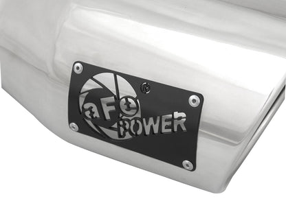 aFe MACH Force-Xp 304 Stainless Steel Clamp-on Exhaust Tip Polished - 49T30451-P09
