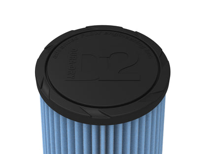 aFe Universal Clamp-On Air Filter w/ D2 Dura-Dry Media - 21-45005V
