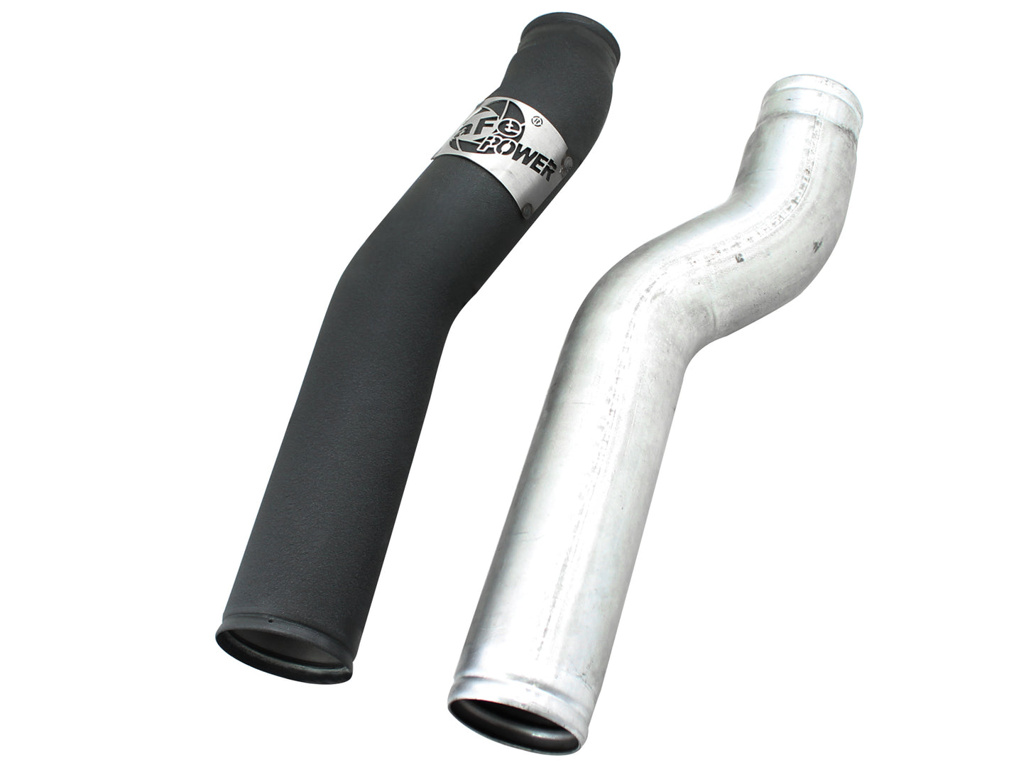 aFe BladeRunner 3 IN Aluminum Hot Charge Pipe Black - Dodge 2003-2007 5.9L