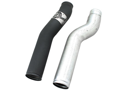 aFe BladeRunner 3 IN Aluminum Hot Charge Pipe Black - Dodge 2003-2007 5.9L