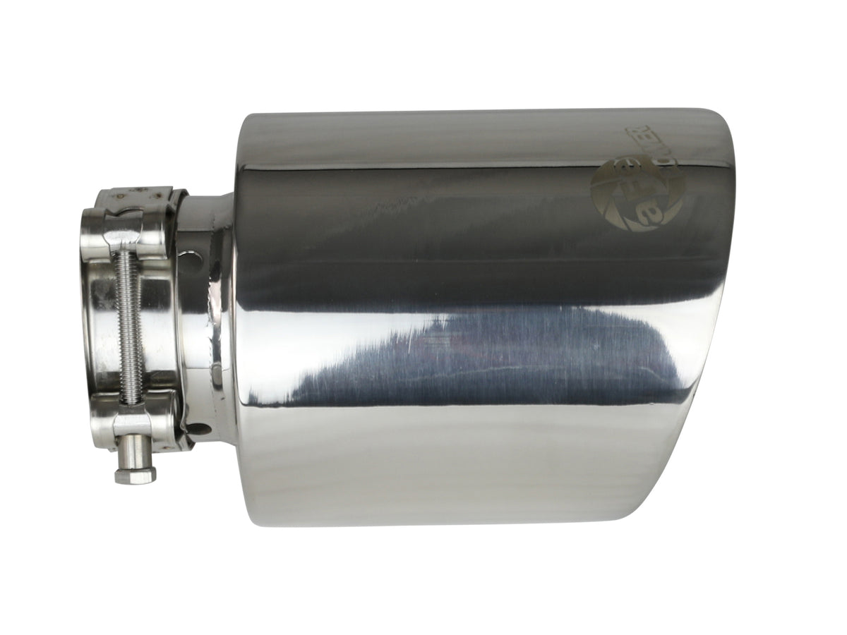 aFe MACH Force-Xp 304 Stainless Steel Clamp-on Exhaust Tip Polished - 49T25454-P071