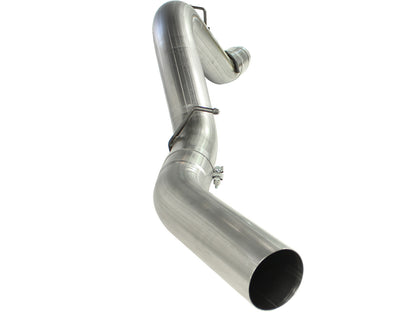 aFe Large Bore-HD 5 IN 409 Stainless Steel DPF-Back Exhaust System - Chevy/GMC 2011-2016 6.6L