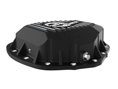 aFe Pro Series Rear Differential Cover Black w/ Machined Fins - Chevy/GMC 2020-2023 6.6L