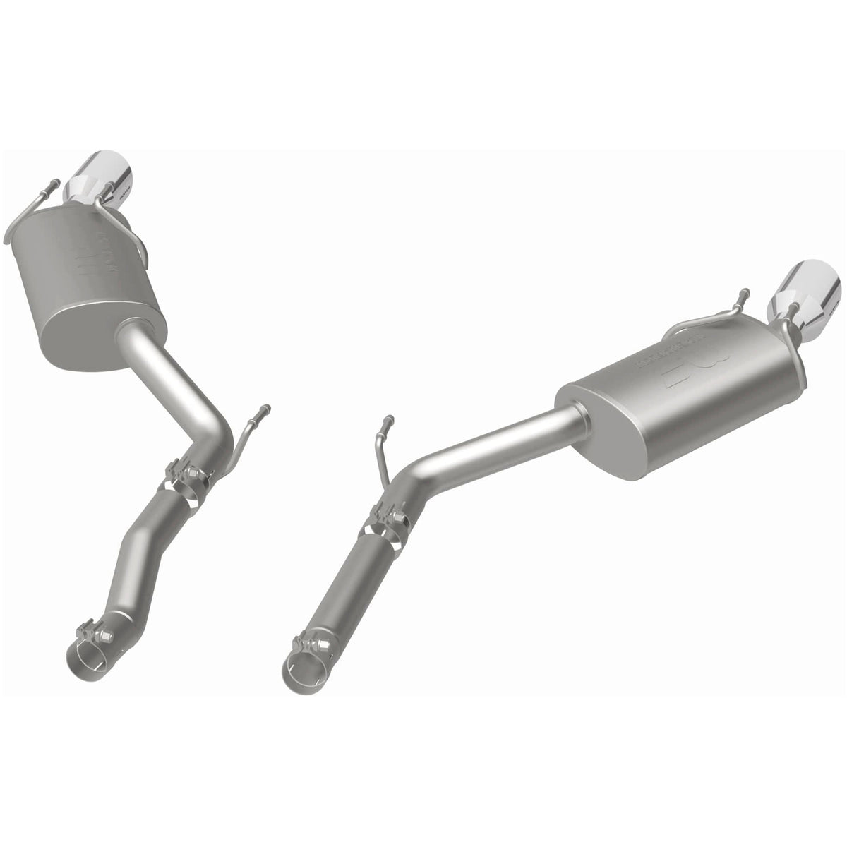 MagnaFlow Street Series Polished Axle Back System 15354