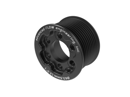 aFe Billet Aluminum Supercharger Power Pulley - 2.50 IN