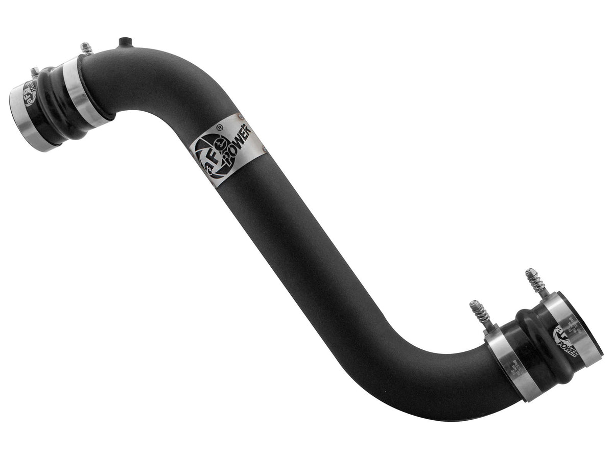aFe BladeRunner 3 IN Aluminum Hot and Cold Charge Pipe Kit Black - Chevy/GMC 2011-2016 6.6L