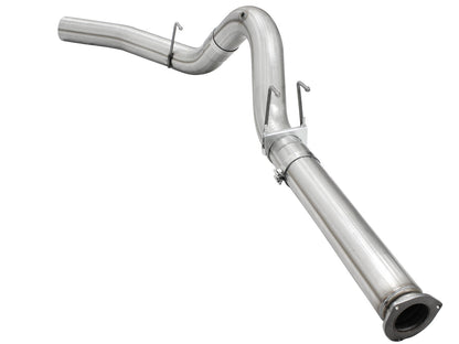 aFe ATLAS 5 IN Aluminized Steel DPF-Back Exhaust System - Ford 2015-2016 6.7L
