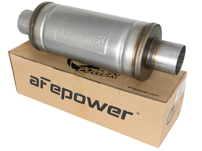 aFe MACH Force-Xp 409 Stainless Steel Pass-Through Muffler - 49M00012