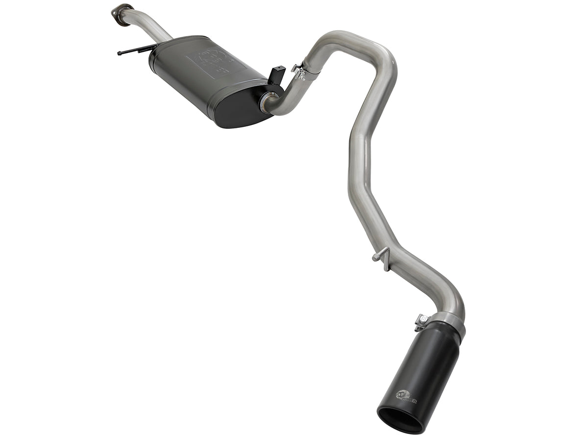 aFe MACH Force-Xp 304 Stainless Steel Cat-Back Exhaust System w/ Black Tip