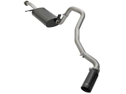 aFe MACH Force-Xp 304 Stainless Steel Cat-Back Exhaust System w/ Black Tip