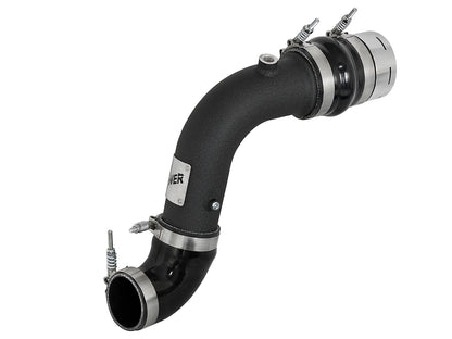 aFe BladeRunner 3 IN Aluminum Cold Charge Pipe Black - Ford 2017-2022 6.7L