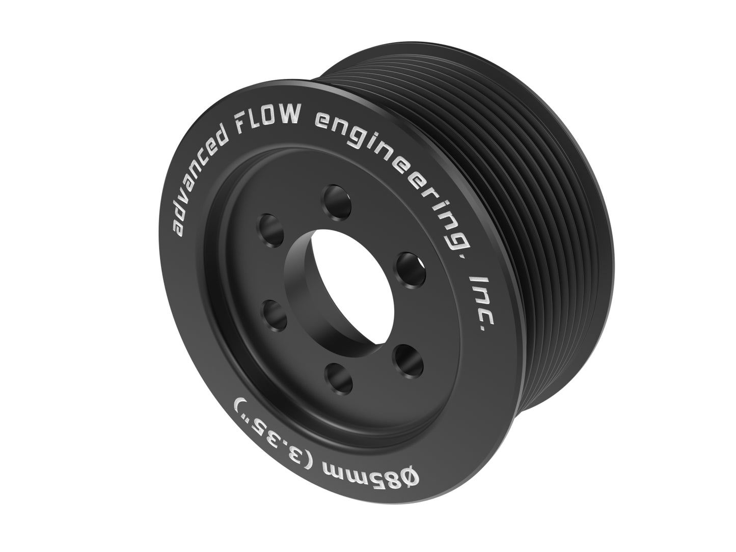 aFe Billet Aluminum Supercharger Power Pulley - 3.35 IN