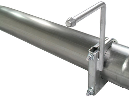 aFe Large Bore-HD 4 IN 409 Stainless Steel DPF-Back Exhaust System - Chevy/GMC 2007-2010 6.6L