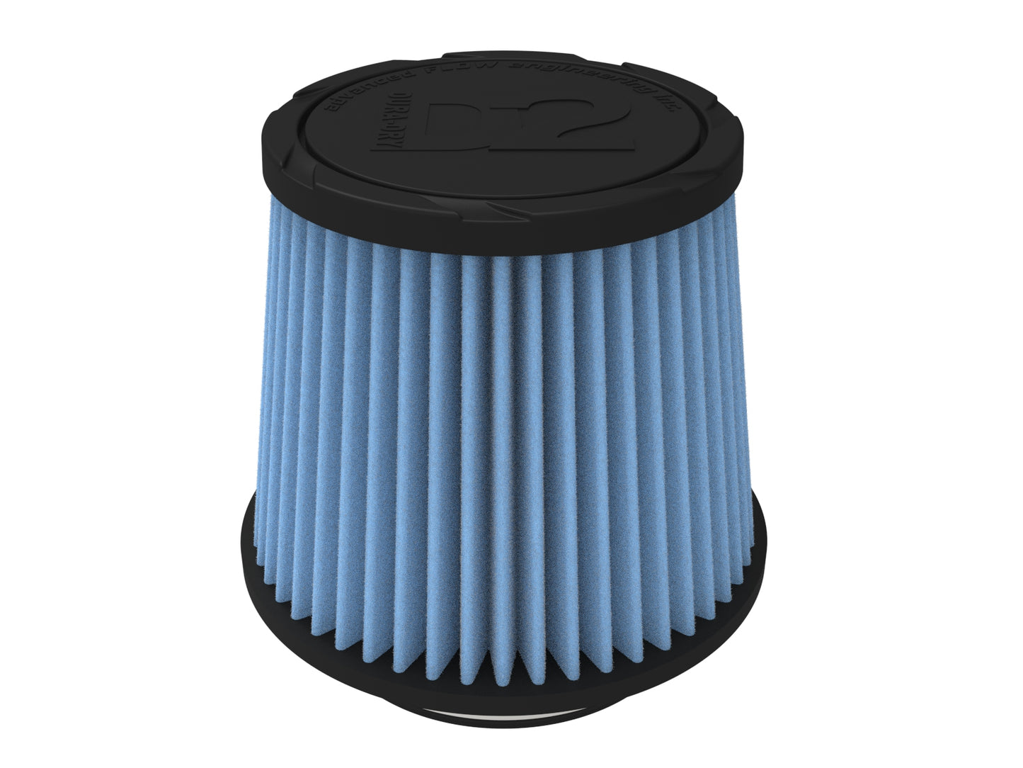aFe Universal Clamp-On Air Filter w/ D2 Dura-Dry Media - 21-38505V