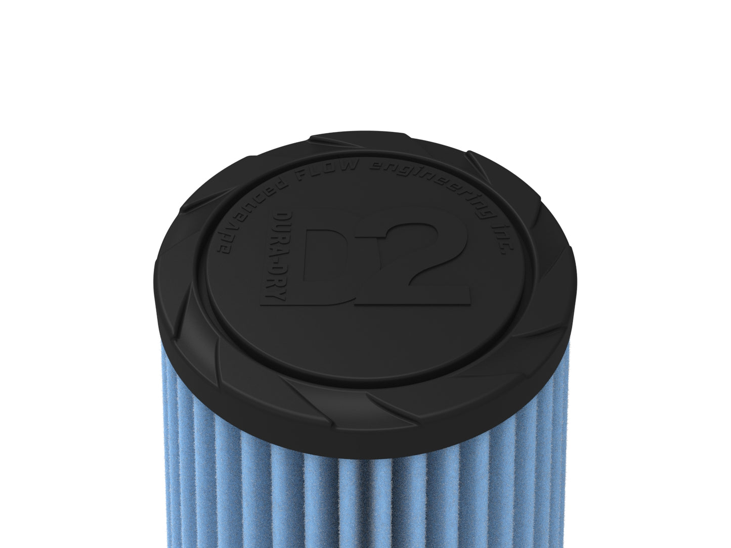 aFe Universal Clamp-On Air Filter w/ D2 Dura-Dry Media - 21-35507V