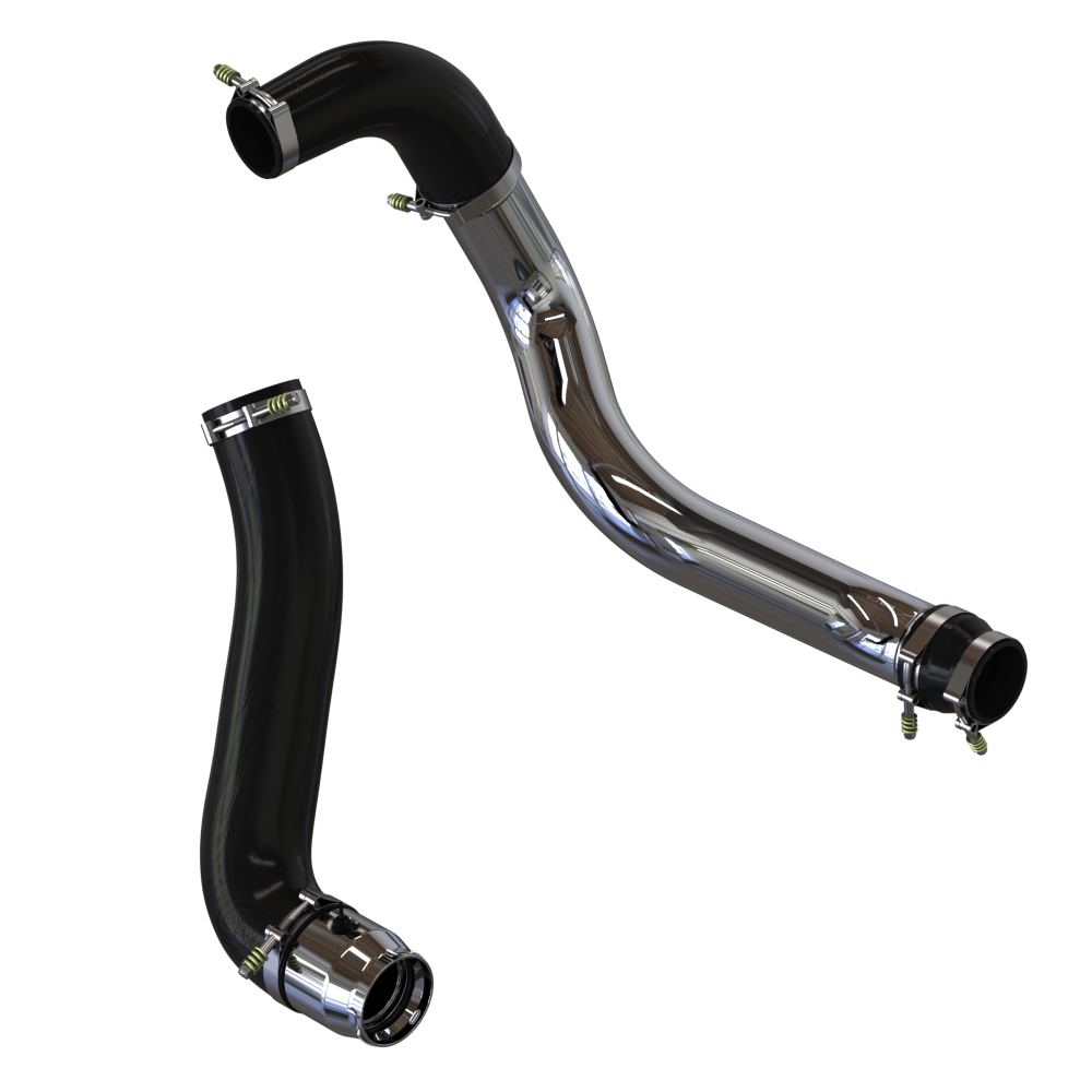 S&B Cold and Hot Side Intercooler Pipe for 2017-2019 Silverado / Sierra Duramax L5P 6.6L